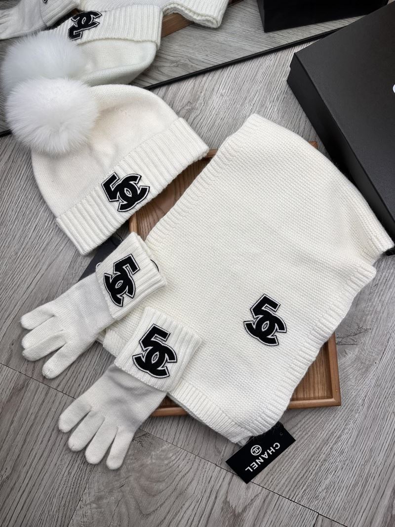 Chanel Caps Scarfs